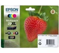 Epson 29 - Cartouche d'encre / Multipack - BK + C + M + Y (4 pcs. / 14,9 ml)