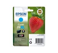 Epson 29XL - 6.4 ml - XL - cyan - original - emballage coque avec alarme radioélectrique/ acoustique - cartouche d'encre - pour Expression Home XP-235, 245, 247, 332, 335, 342, 345, 432, 435...