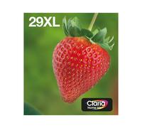 Epson 29XL Multipack Fraise - Encre Claria Home N,C,M,J - Volume Noir 11.3ml, Couleurs 6.4ml - Pour Expression Home XP-235 à XP-455 - C13T29964511
