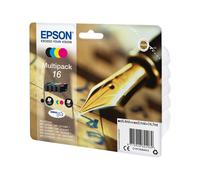 EPSON 2LB 16 ink cartridge black and tri-colour standard capacity 14.7ml 1-pack RF-AM blister w/s
