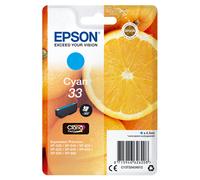 Epson 33 Cartouche d'encre Cyan Original C13T33424012