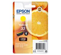 Epson 33 Cartouche d'encre Jaune Original C13T33444012