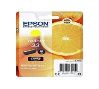 Epson 33 - 4.5 ml - jaune - original - emballage coque avec alarme radioélectrique/ acoustique - cartouche d'encre - pour Expression Home XP-635, 830; Expression Premium XP-530, 540, 630, 635...