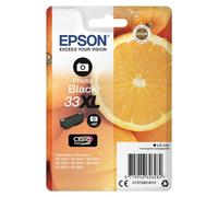 Epson 33XL - 8.1 ml - XL - photo noire - original - blister - cartouche d'encre - pour Expression Home XP-635, 830; Expression Premium XP-530, 540, 630, 635, 640, 645, 830, 900
