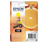 Epson 33XL - 8.9 ml - XL - jaune - original - blister - cartouche d'encre - pour Expression Home XP-635, 830; Expression Premium XP-530, 540, 630, 635, 640, 645, 830, 900