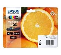 Epson 33XL Multipack - Pack de 5 - noir, jaune, cyan, magenta, photo noire - originale - blister - cartouche d'encre - pour Expression Home XP-635, 830; Expression Premium XP-530, 540, 630, 635...