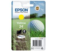 Epson 34 - 4.2 ml - jaune - original - emballage coque avec alarme radioélectrique/ acoustique - cartouche d'encre - pour WorkForce Pro WF-3720DWF, WF-3725DWF