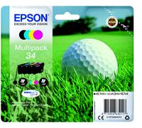 Epson Golf ball Multipack 4-colours 34 DURABrite Ultra Ink