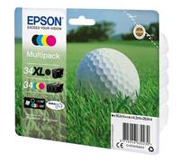 Epson Cartouche d'encre Ultra 34XL/34 - Noir, Cyan, Magenta, Jaune - C13T34794010