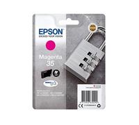 Epson 35 Magenta Padlock Genuine Ink, Claria Photo HD Ink Cartridge Magenta Stan