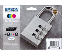 EPSON 35 / T3586 cartouches d'impression noir, cyan, magenta, jaune, lot de 4