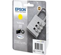 Epson 35 Yellow Padlock Genuine Ink, Claria Photo HD Ink Cartridge Yellow Standa