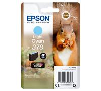 Epson 378 - 4.8 ml - cyan clair - original - blister - cartouche d'encre - pour Expression Home XP-8605, XP-8606; Expression Photo XP-8500, XP-8505, XP-8700