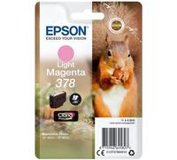 Epson 378 - 4.8 ml - magenta clair - original - emballage coque avec alarme radioélectrique/ acoustique - cartouche d'encre - pour Expression Home XP-8605, XP-8606; Expression Photo XP-8500 Small-in-O