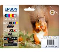 Epson Squirrel Multipack 6-colours 378XL / 478XL Claria Photo HD Ink