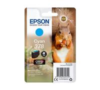 Epson Squirrel Singlepack Cyan 378 Claria Photo HD Ink