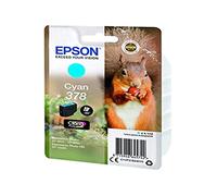 Epson 378 Ecureuil Cyan, Cartouche d'encre d'origine, XP-8500 XP-8505 XP-8600 XP-8605 XP-8606 XP-8700 XP-15000