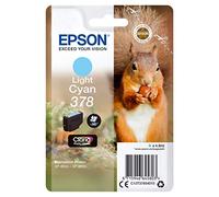 Epson 378 Ecureuil Cyan clair, Cartouche d'encre d'origine, XP-8500 XP-8505 XP-8600 XP-8605 XP-8606 XP-8700