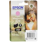Epson 378 Ecureuil Magenta clair, Cartouche d'encre d'origine, XP-8500 XP-8505 XP-8600 XP-8605 XP-8606 XP-8700