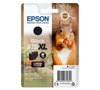 Epson 378XL - 11.2 ml - XL - noir - original - emballage coque avec alarme radioélectrique/ acoustique - cartouche d'encre - pour Expression Home XP-8605, 8606; Expression Home HD XP-15000;...