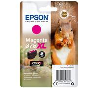 Epson 378XL - 9.3 ml - XL - magenta - original - emballage coque avec alarme radioélectrique/ acoustique - cartouche d'encre - pour Expression Home XP-8605, 8606; Expression Home HD XP-15000; Expressi