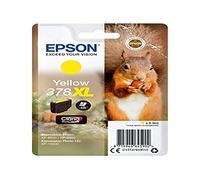 Epson 378XL Ecureuil Jaune, Cartouche d'encre d'origine XL Haute capacité, XP-8500 XP-8505 XP-8600 XP-8605 XP-8606 XP-8700 XP-15000