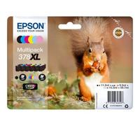 Epson 378XL Multipack - Pack de 6 - 59.7 ml - XL - noir, jaune, cyan, magenta, magenta clair, cyan clair - original - emballage coque avec alarme radioélectrique/ acoustique - cartouche d'encre - pour