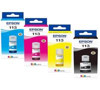 Epson 4 bouteilles d'encre Epson EcoTank 113 - Pack
