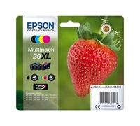 Epson 4 cartouches originales Epson Série n°29 Fraise XL T2996 - CMJN