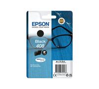 Epson 408 Black DURABrite Ultra Ink - Cartouche d'encre noire à pigments 18.9ml - Rendement 1100 pages - WorkForce Pro WF-C4810DTWF - Référence C13T09J14010