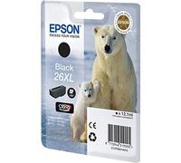 Epson 418371 Cartouche d'encre d'origine Compatible avec Imprimante XP-600/XP-605/XP-700/XP-800 Noir