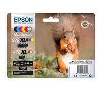 Epson Squirrel Multipack 6-colours 378XL / 478XL Claria Photo HD Ink