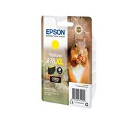 EPSON 4LB Singlepack Yellow 378XL Squirrel Clara Photo HD Ink