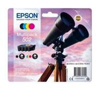 Epson 502 C13T02V64010 Pack 4 Cartouches Noir et couleurs (Jumelles) -Livraison en 48/72 heures