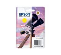 Epson 502 Jaune - Cartouche d'encre pigmentée standard 3,3ml, 165 pages - Référence Epson C13T02V44020 - Jet d'encre