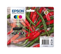 Epson 503 Multipack - pack de 4 - noir, jaune, cyan, magenta - original - cartouche d'encre - C13T09Q64020