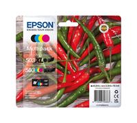 Epson C13T09R94010 cartouche d’encre 4 pièce(s) Noir: Rendement élevé (XL) Cyan, Magenta et Jaune: Rendement Standard