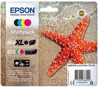 Epson 603 Multipack - pack de 4 - noir, jaune, cyan, magenta