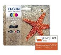 Epson 603 Multipack - Pack de 4 - noir, jaune, cyan, magenta - original - blister - cartouche d'encre - pour Expression Home XP-2150, 2155, 3150, 3155, 4150, 4155; WorkForce WF-2820, 2840, 2845, 2870