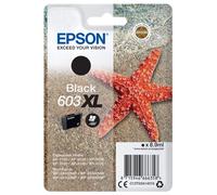 Epson 603 XL ''Étoile de mer'' Cartouche d'encre originale grande capacité C13T03A14010 - Noir