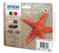 Epson 603 XL ''Étoile de mer'' Cartouche d'encre originale grande capacité C13T03A64010 - Pack de 4 (Noir, Cyan, Magenta, Jaune)