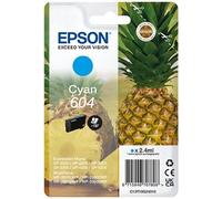 Epson 604 - cyan - original - cartouche d'encre - 130 Pages - C13T10G24020