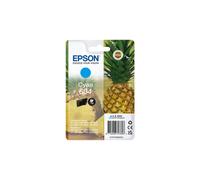 Epson 604 Cyan Original - Cartouche d'encre Standard - 2.4ml - 130 pages - Compatible Expression Home - Référence C13T10G24010