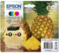 Epson 604 cartouche d'encre 4 pièce(s) Original Rendement standard Noir, Cyan, Magenta, Jaune