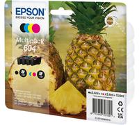 Epson 604 cartouche d'encre 4 pièce(s) Original Rendement standard Noir, Cyan, Magenta, Jaune