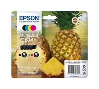 Epson 604 Multipack - pack de 4 - noir, jaune, cyan, magenta - original - cartouche d'encre - C13T10G64020