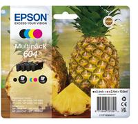 Epson 604 Pineapple, Genuine Multipack, 4-colours Ink Cartridges