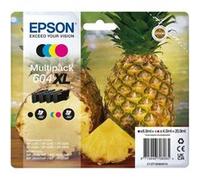 Epson 604XL Multipack - Pack de 4 - XL - noir, cyan, magenta, jaune - original - blister - cartouche d'encre - pour EPL 4200; Stylus Photo 2200; WorkForce WF-2950DWF G