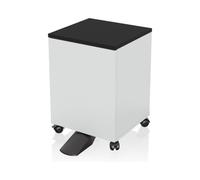 Epson 7112285 Meuble Imprimante Sol Noir/Blanc - Compatibilité WorkForce Pro WF-C5210DW, WF-C5290DW, WF-C529RDTW, WF-C5710DWF, WF-C5790DWF