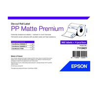 EPSON 7113421 Étiquette De Cartouche D'Imprimante Blanche Auto-Adhésive